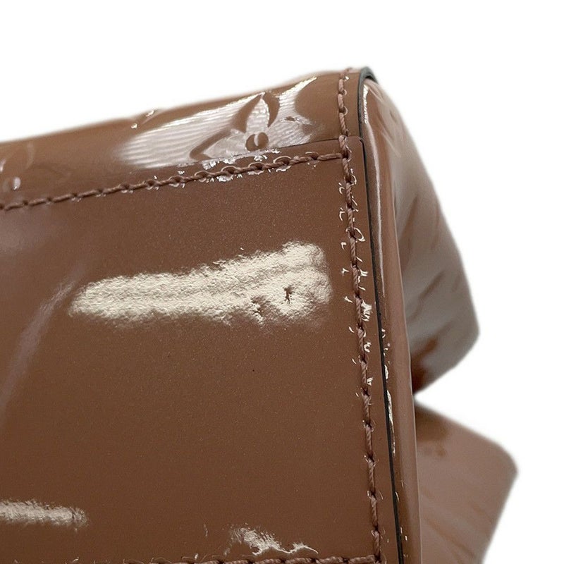 ルイヴィトン トートバッグ モノグラム・ヴェルニ カタリーナ M90015 LOUIS VUITTON ピンクベージュ