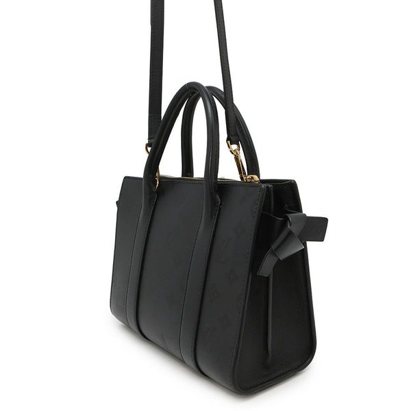 ルイヴィトン ハンドバッグ モノグラム/カーフレザー ヴェリージップトート M53648 2wayショルダーバッグ 黒 ブラック