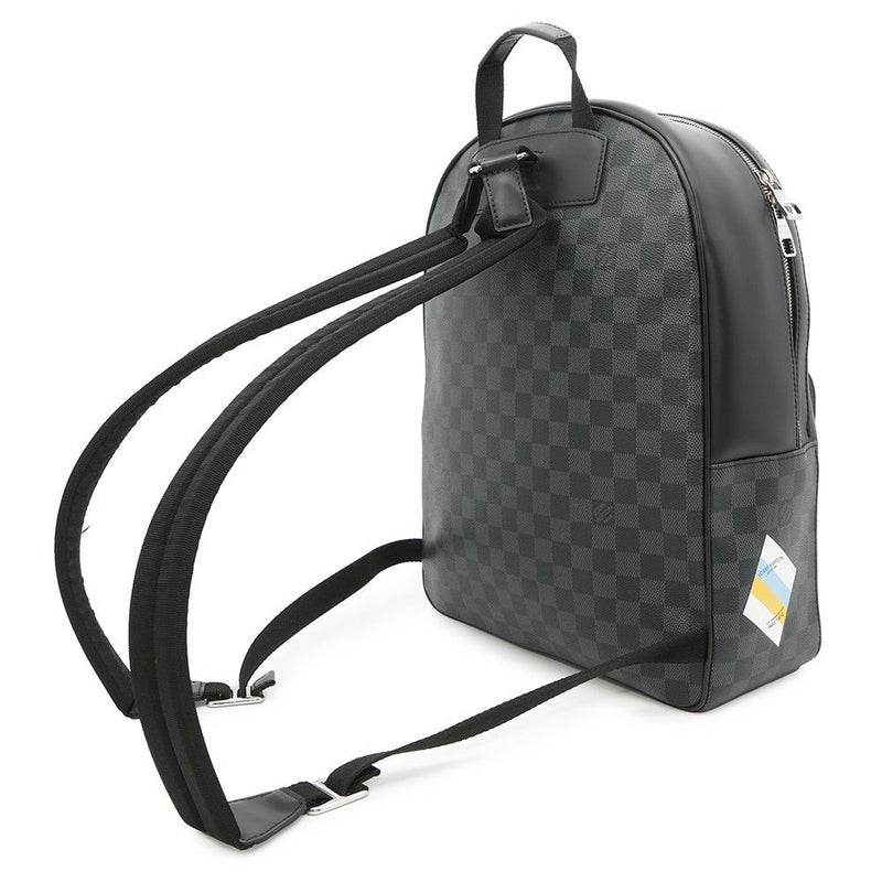 ルイヴィトン リュック ダミエ・グラフィット/マイLV ワールドツアー ジョッシュ バックパック 黒 ブラック
