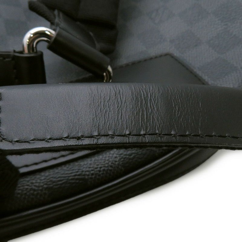 ルイヴィトン リュック ダミエ・グラフィット/マイLV ワールドツアー ジョッシュ バックパック 黒 ブラック