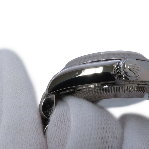 ロレックス デイトジャスト A番 SS/K18WG 79174 ROLEX 腕時計 ピンク文字盤 ローマン