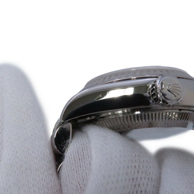 ロレックス デイトジャスト A番 SS/K18WG 79174 ROLEX 腕時計 ピンク文字盤 ローマン