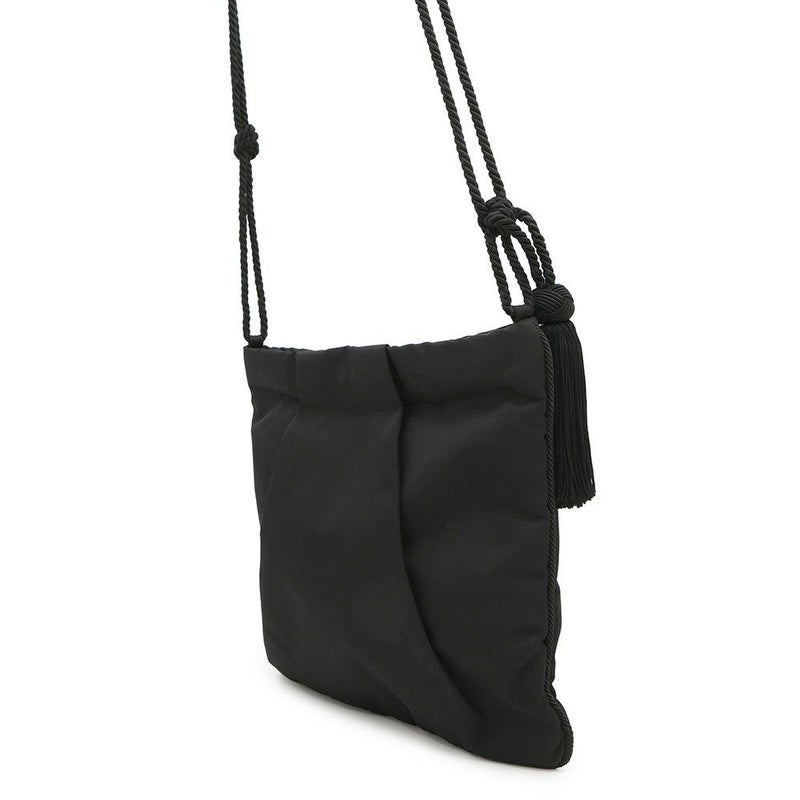 プラダ ショルダーバッグ タッセル ナイロン PRADA ポシェット 黒