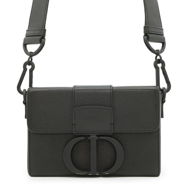 クリスチャン・ディオール ショルダーバッグ モンテーニュ30 レザー M9204SBAV_M989 Christian Dior バッグ 黒