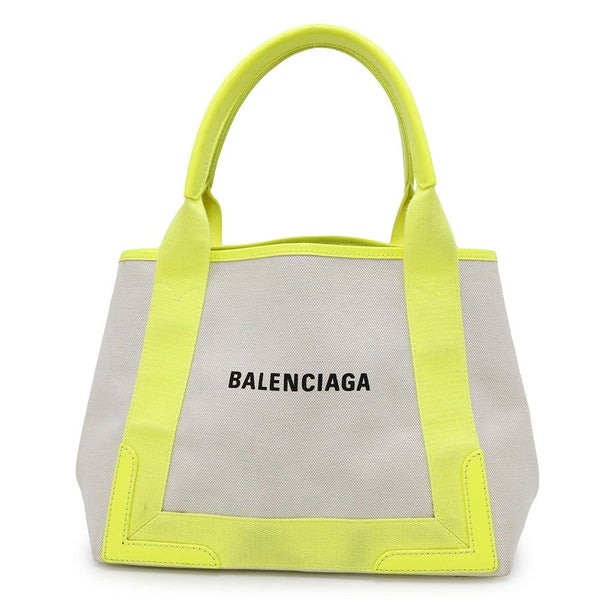 バレンシアガ トートバッグ ネイビーカバス S ポーチ付 339933 BALENCIAGA スモールサイズ バッグ