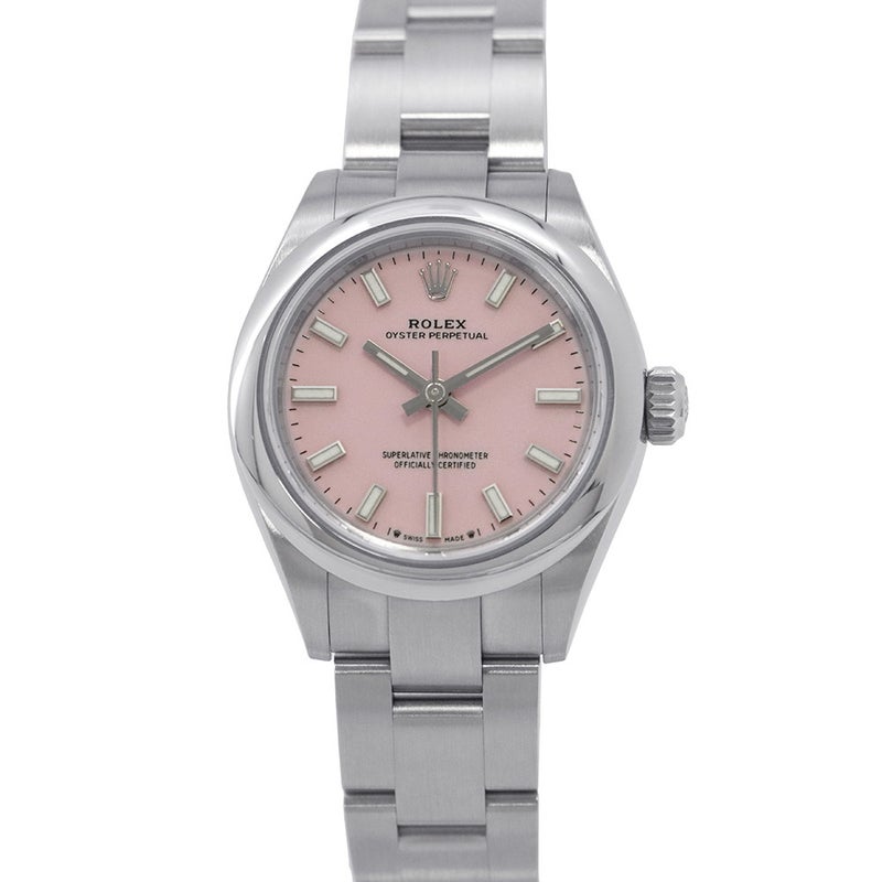 ロレックス オイスターパーペチュアル 28 276200 ROLEX 腕時計 キャンディピンク文字盤