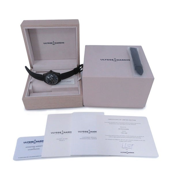 ユリスナルダン フリークX カーボン YOSHIDAスペシャルモデル 50本限定 2303-270LE-3A-YOSH/0A ネイビー文字盤