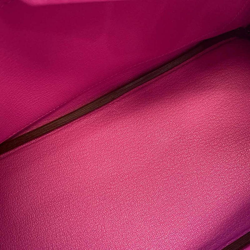 エルメス バーキン25 マグノリア/シルバー金具 トゴ C刻印 HERMES Birkin ハンドバッグ