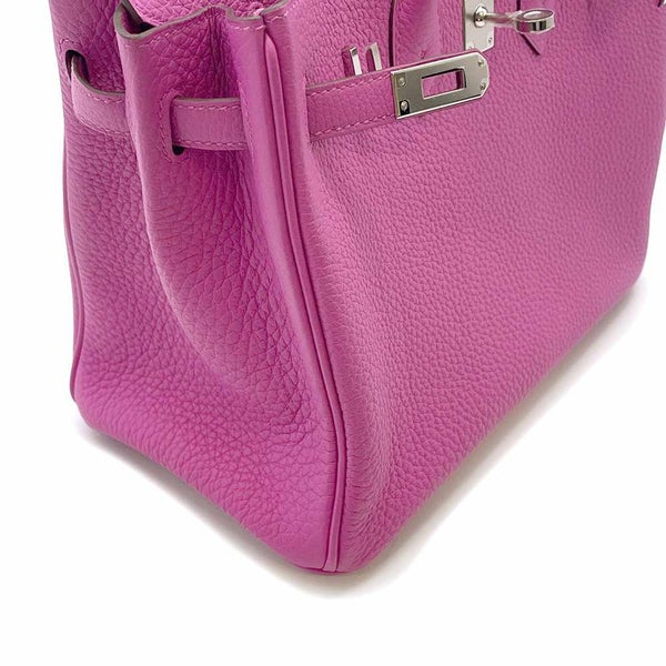 エルメス バーキン25 マグノリア/シルバー金具 トゴ C刻印 HERMES Birkin ハンドバッグ