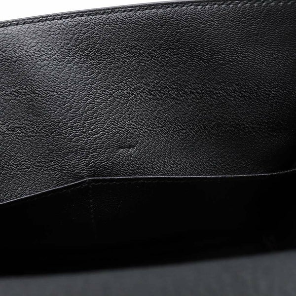 エルメス ハンドバッグ ケリー28 内縫い ブラック/ゴールド金具 トゴ W刻印 2wayショルダー 黒