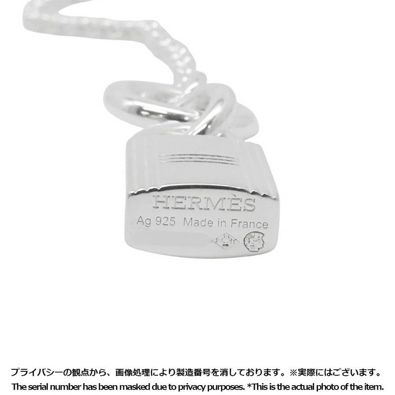 エルメス ネックレス アミュレット ケリー・カデナ SV925シルバー HERMES ペンダント ジュエリー