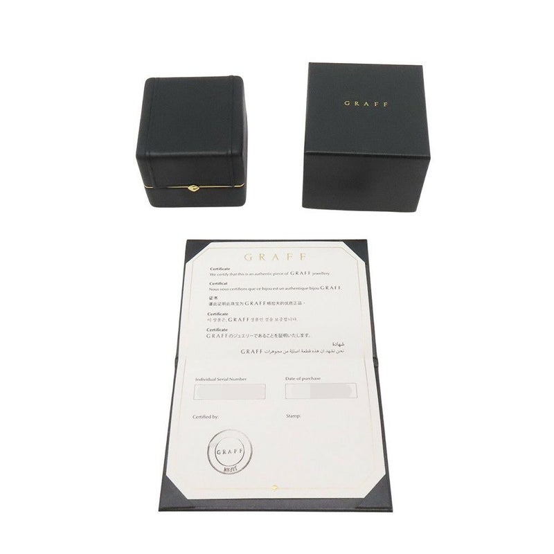 グラフ リング ローレンス グラフ シグネチャー バンド K18WGホワイトゴールド リングサイズ約9号 GRAFF 指輪