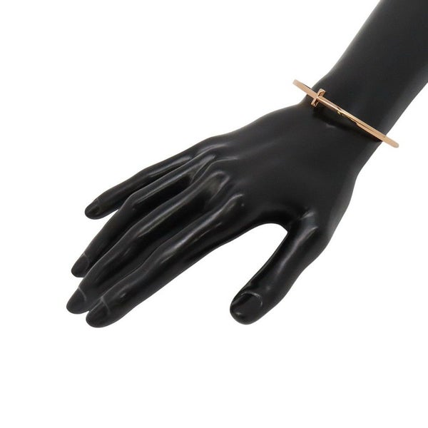 ティファニー ブレスレット Tワン ナロー ヒンジ バングル K18PGピンクゴールド 69334865