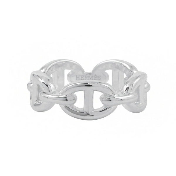 エルメス リング シェーヌダンクル アンシェネPM Enchainee SV925シルバー リングサイズ54 HERMES ジュエリー 指輪