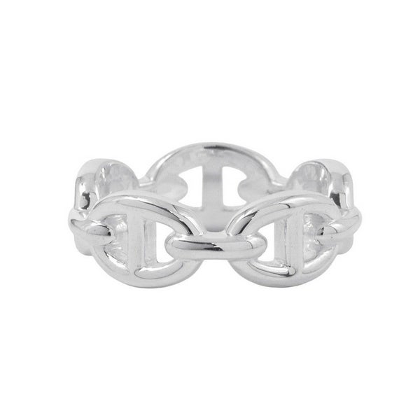 エルメス リング シェーヌダンクル アンシェネPM Enchainee SV925シルバー リングサイズ54 HERMES ジュエリー 指輪