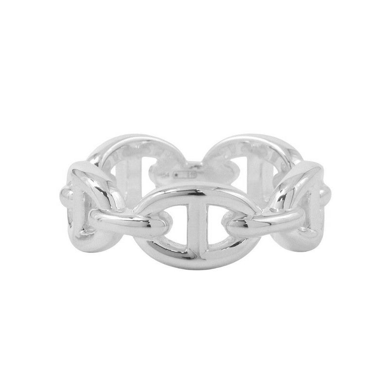 エルメス リング シェーヌダンクル アンシェネPM Enchainee SV925シルバー リングサイズ54 HERMES ジュエリー 指輪