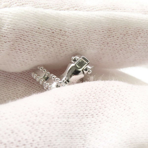 ヴァンクリーフ&アーペル ピアス ヴィンテージ アルハンブラ イヤリング マザーオブパール K18WGホワイトゴールド VCARF48600