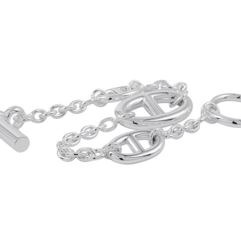 エルメス ブレスレット シェーヌダンクル ファランドール SV925シルバー サイズST HERMES ジュエリー