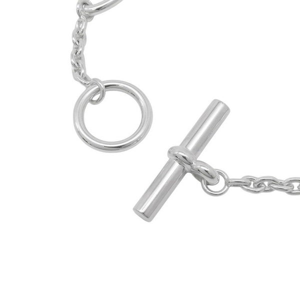 エルメス ブレスレット シェーヌダンクル ファランドール SV925シルバー サイズLG HERMES ジュエリー