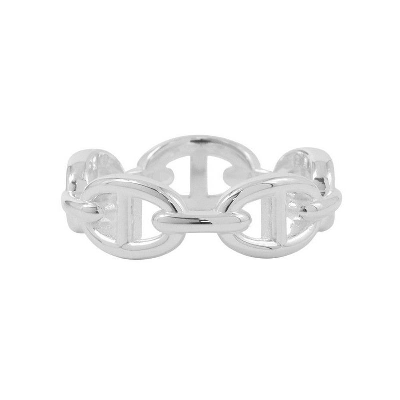 エルメス リング シェーヌダンクル アンシェネPM Enchainee SV925シルバー リングサイズ59 HERMES ジュエリー 指輪