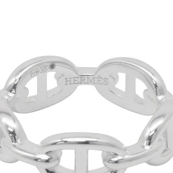 エルメス リング シェーヌダンクル アンシェネPM Enchainee SV925シルバー リングサイズ59 HERMES ジュエリー 指輪