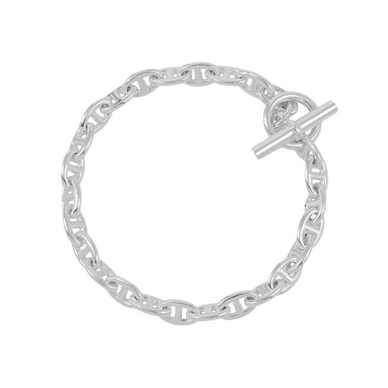 エルメス ブレスレット シェーヌダンクルTPM 26コマ SV925シルバー HERMES ジュエリー