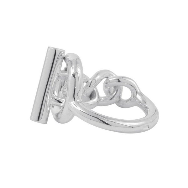 エルメス リング クロワゼットMM SV925シルバー リングサイズ54 HERMES ジュエリー 指輪