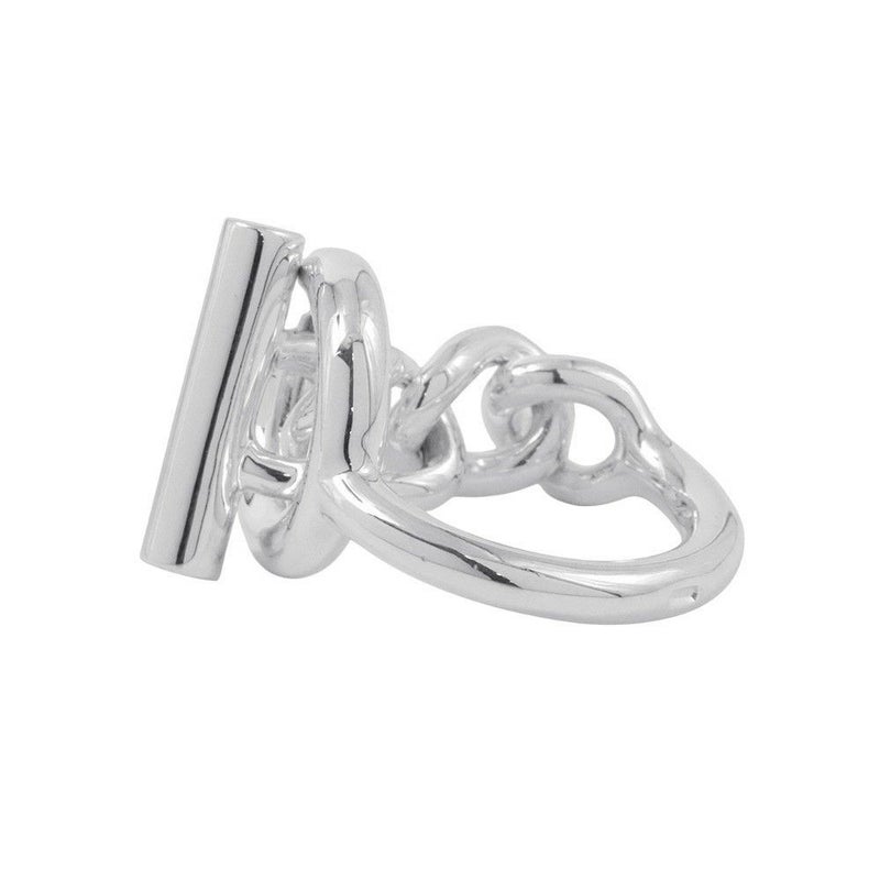 エルメス リング クロワゼットMM SV925シルバー リングサイズ54 HERMES ジュエリー 指輪