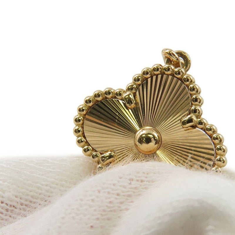 ヴァンクリーフ＆アーペル ブレスレット ヴィンテージ アルハンブラ ブレスレット 5モチーフ ギヨシェ K18YG VCARP3JK00