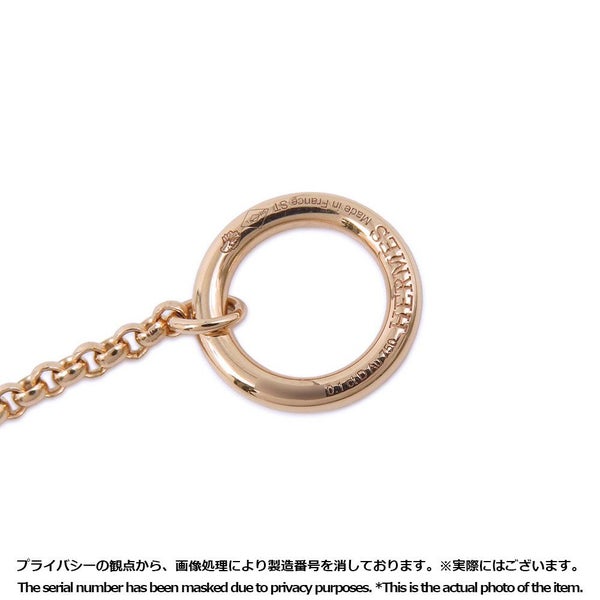 エルメス ブレスレット シェーヌダンクル カオス ブレスレット ダイヤモンド 46P 計0.48ct K18PGピンクゴールド サイズST HERMES