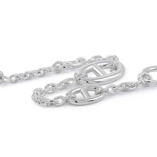 エルメス ブレスレット シェーヌダンクル ファランドール SV925シルバー サイズST HERMES ジュエリー