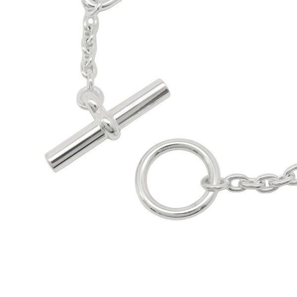 エルメス ブレスレット シェーヌダンクル ファランドール SV925シルバー サイズST HERMES ジュエリー