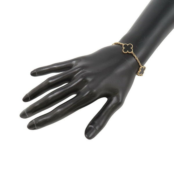 ヴァンクリーフ＆アーペル ブレスレット ヴィンテージ アルハンブラ ブレスレット 5モチーフ オニキス K18YG VCARA41300