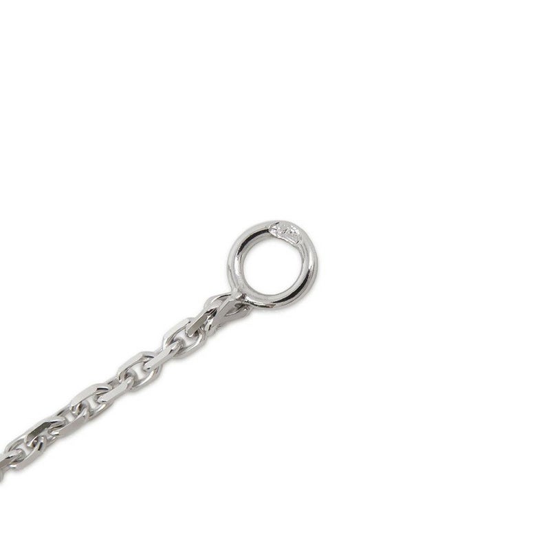 ヴァンクリーフ&アーペル ネックレス ヴィンテージ アルハンブラ ペンダント ギヨシェ K18WGホワイトゴールド VCARP9XG00