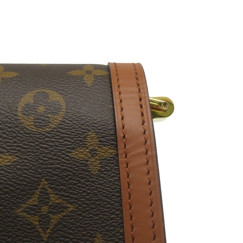 ルイヴィトン ショルダーバッグ モノグラム・リバース ドーフィーヌMM M45958 LOUIS VUITTON 2way 黒 ブラック