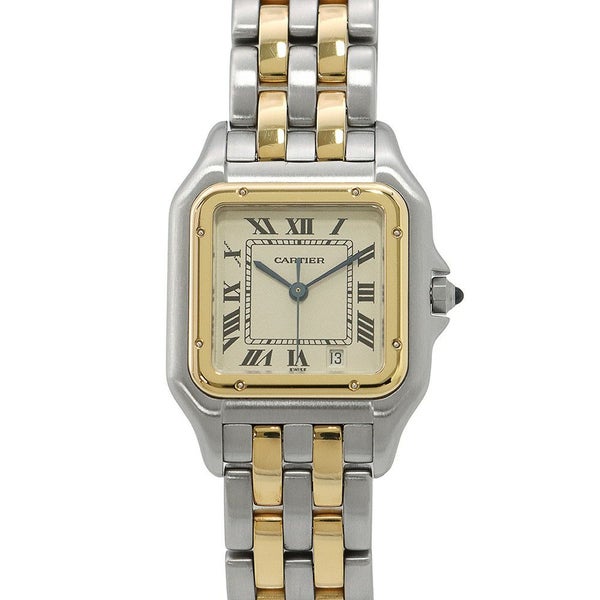カルティエ パンテール MM 2ロウ 83083242 Cartier 腕時計 アイボリー文字盤 クォーツ