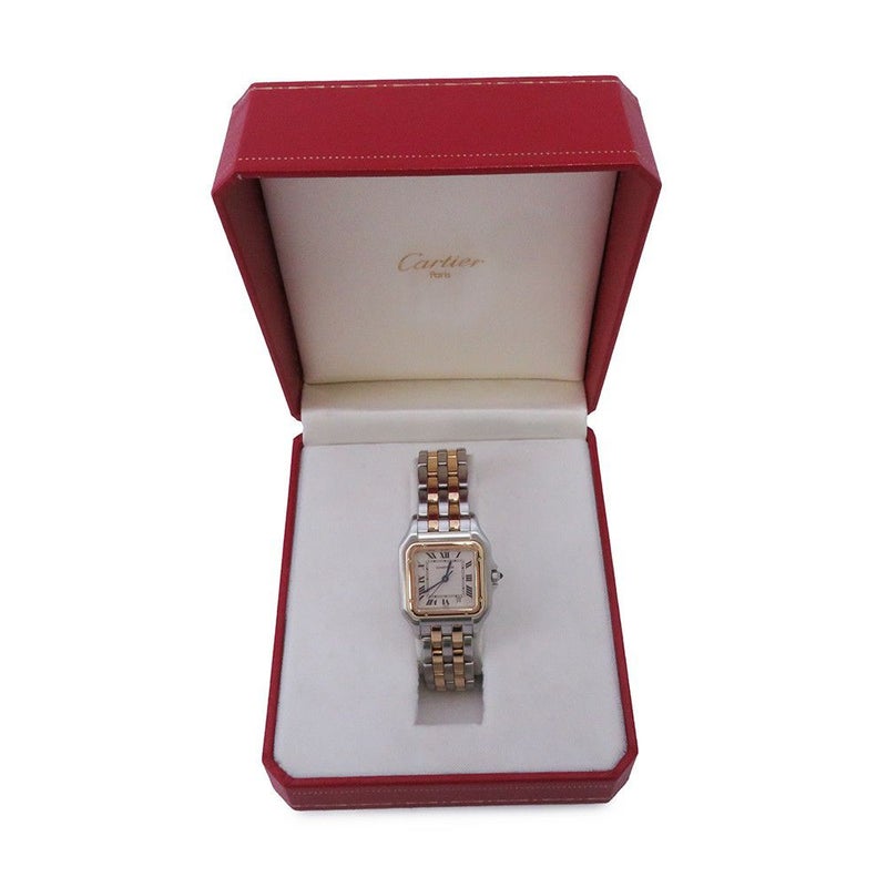 カルティエ パンテール MM 2ロウ 83083242 Cartier 腕時計 アイボリー文字盤 クォーツ
