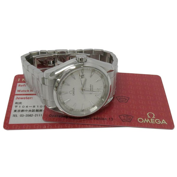 オメガ シーマスター アクアテラ 231.10.39.61.02.001 OMEGA 腕時計 シルバー文字盤 クォーツ