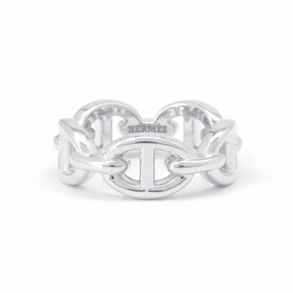 エルメス リング シェーヌダンクル アンシェネPM SV925シルバー リングサイズ49 HERMES ジュエリー