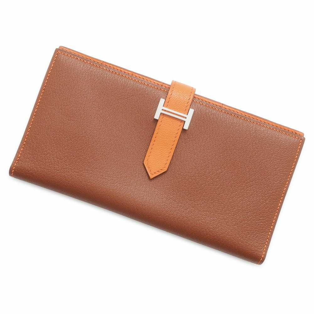 ヴェルソ エルメス ベアンスフレ 長財布 HERMES C刻印 ベアン - スフレ