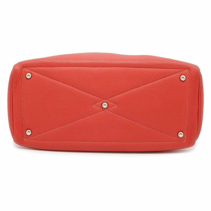 エルメス トートバッグ ヴィクトリア35 ローズジャイプール/シルバー金具 トリヨンクレマンス □O刻印