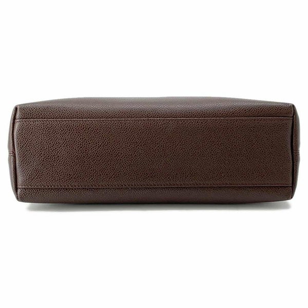 シャネル チェーントートバッグ  ロゴ キャビアスキン A08913 CHANEL バッグ ショルダーバッグ