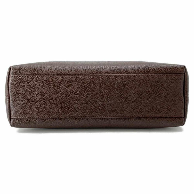 シャネル チェーントートバッグ  ロゴ キャビアスキン A08913 CHANEL バッグ ショルダーバッグ