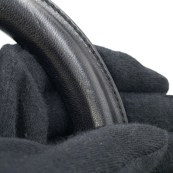 クリスチャン・ディオール ハンドバッグ レディディオール ミディアム キャンバス Christian Dior 2way 黒