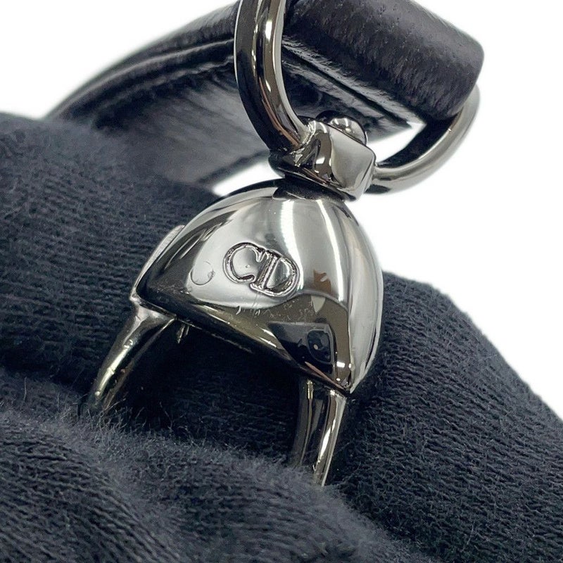 クリスチャン・ディオール ハンドバッグ レディディオール ミディアム キャンバス Christian Dior 2way 黒