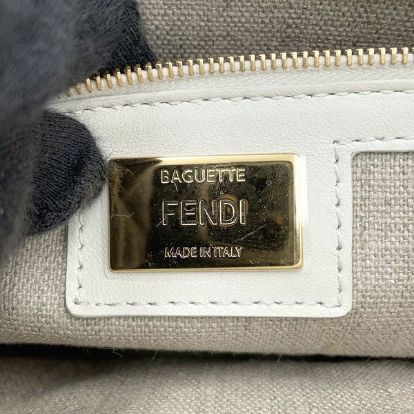 フェンディ ショルダーバッグ バゲット お絵描きバケット パーソナライズカラーキット 8BR600 FENDI ワンショルダー ロゴ 白