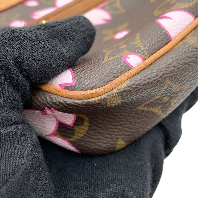 ルイヴィトン ハンドバッグ モノグラム・チェリー ブロッサム ポシェット・アクセソワール M92006 LOUIS VUITTON 村上隆