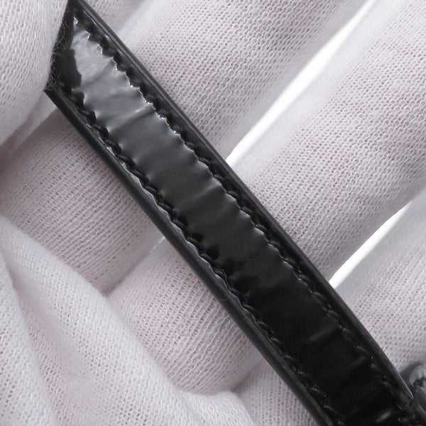 サンローランパリ ショルダーバッグ ホーボーバッグ パテント 773626 SAINT LAURENT PARIS 黒