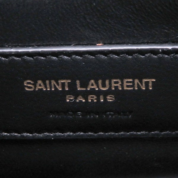 サンローランパリ ショルダーバッグ ホーボーバッグ パテント 773626 SAINT LAURENT PARIS 黒