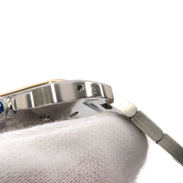 カルティエ サントスガルベ LM W20011C4 Cartier 腕時計 アイボリー文字盤